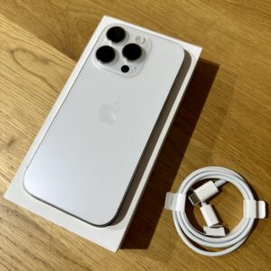 iPhone 15 Pro Max White Titanium 256GB